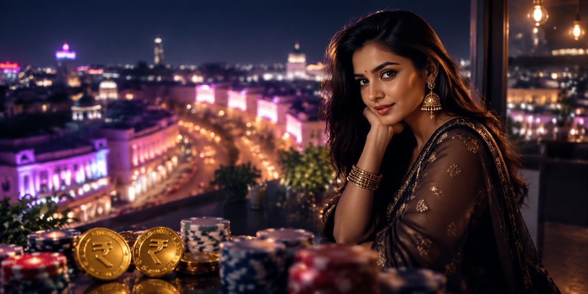 Delhi players enjoying online rummy and casino with rupee symbol