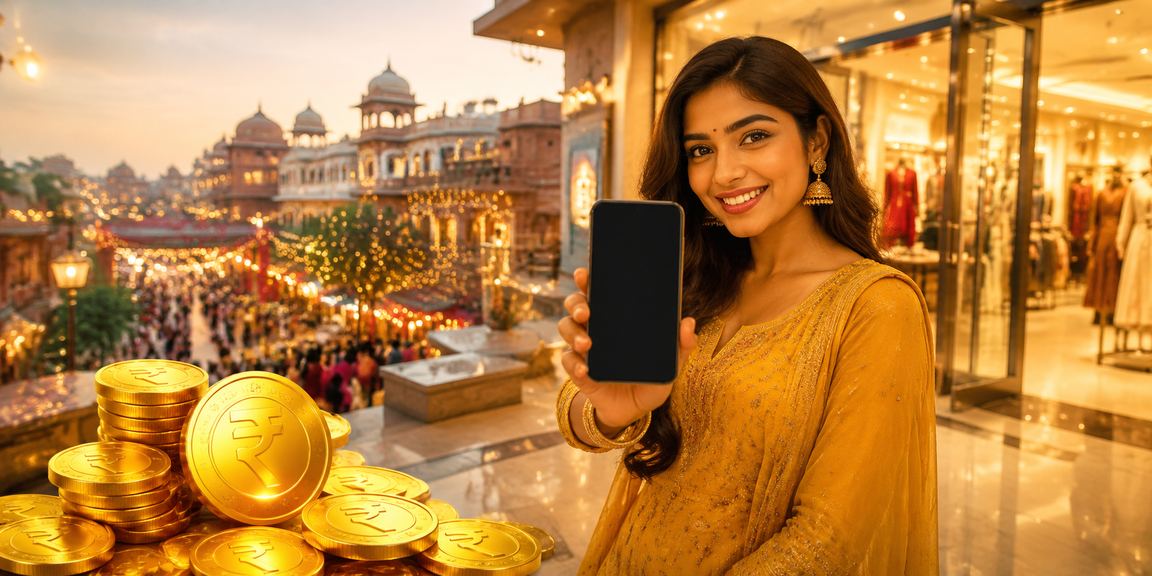 Indian player enjoying online casino deposit bonus