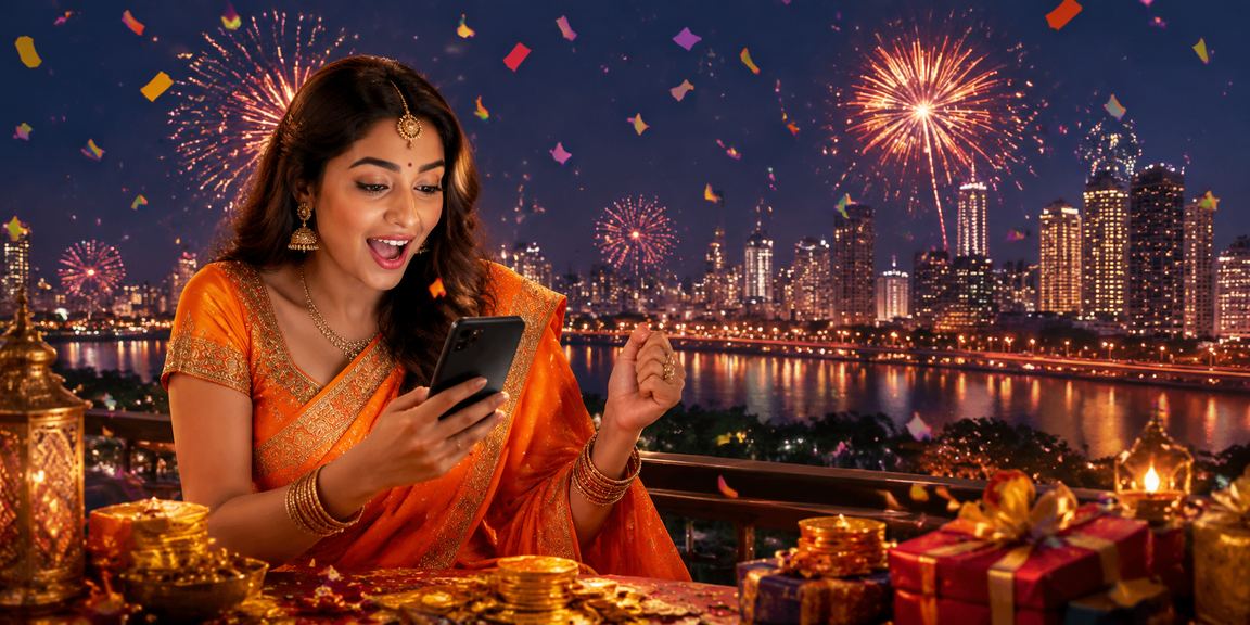 Mobile player enjoying online casino and rummy in Mumbai Bandra